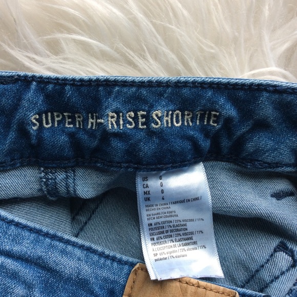 AMERICAN EAGLE  Super Hi-Rise Shortie - Picture 4 of 6